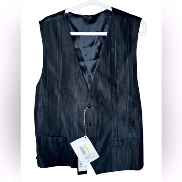Dolce & Gabbana Other - NWT Dolce & Gabbana 100% Silk Tuxedo Vest size ITALY 56/ US XXXL
